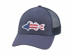 Simms USA Walleye Trucker Hat