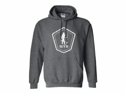 Mystery Tackle Box MTB Crest Logo Distressed Hoodie