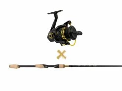 Googan Squad Gold Series Go-To Rod & Spinning Reel Bundle
