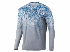 HUK Icon X Tide Change Fade Long Sleeve Shirt