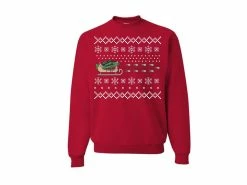 Karl's Fishing & Outdoors Ugly Fishmas Sleigh Sweatshirt