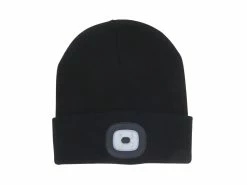 Night Scout Knit Beanie - Black